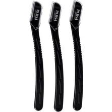 Parsa Beauty Eyebrow Shaper Ξυραφάκια Προσώπου Φρυδιών (Μαύρο) 3 τεμάχια