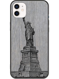 Θήκη The Liberty iPhone 12 mini Black TPU (Μαύρη Σιλικόνη)