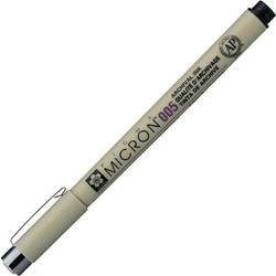 Μαρκαδόρος σχεδίου Sakura pigma micron 005 0.20mm μαύρο (XSDK00549)