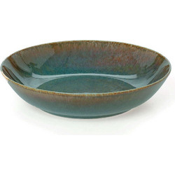 Cryspo Trio Πιάτο Βαθύ Πορσελάνης Emerald Green Glossy 21cm 4720002