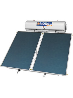 Nobel Classic Ηλιακός Θερμοσίφωνας 300lt 4m² Inox Διπλής Ενέργειας