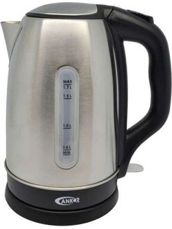 Ankor 815005 Ανοξείδωτος Βραστήρας 1.7lt 2200W