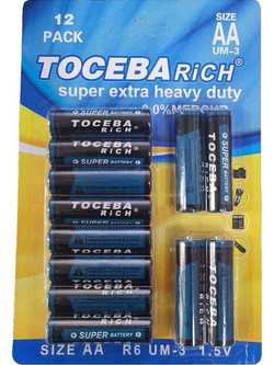 Super Extra Heavy Duty AA 12τμχ