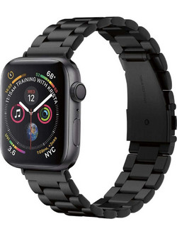 Spigen Modern Fit Λουράκι Μεταλλικό Black (Apple Watch 42 / 44 / 45 / 49mm)