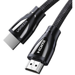 Ugreen Καλώδιο HDMI 2.1 Braided HDMI Male to HDMI Male 2m Black 80403