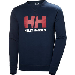 Helly Hansen Logo Crew Sweat Ανδρικό Αθλητικό Φούτερ Μπλε 34000-597