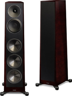 Paradigm Founder-100F Ζεύγος Ηχείων Hi-Fi Δαπέδου 350W 3 Δρόμων Black Walnut
