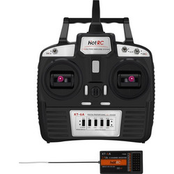 HotRC KT-6A 2.4G 6CH RC Transmitter FHSS & 6CH Receiver