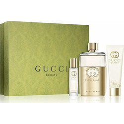 Gucci Guilty Pour Femme Eau de Parfum 90ml + Body Lotion 50ml + Travel Size 15ml