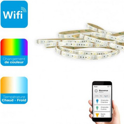 Χanlite Kozii Ταινία Led Smart Wifi και Bluetooth CCT και RGB 20W 220LM IP65 5M