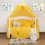 Funna Baby Σετ Κούνιας Marigold Mustard 3τμχ