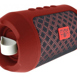 Maxton Masaya MX116 Ηχείο Bluetooth 3W με Ραδιόφωνο Μπορντό