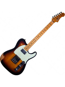 Jet JT-350 Relic Telecaster Sunburst