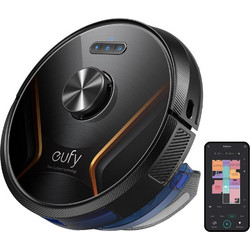 Anker Eufy Robovac X8 Hubrid EU Σκούπα Ρομπότ για Σκούπισμα & Σφουγγάρισμα με Χαρτογράφηση και Wi-Fi