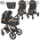 Lorelli Viola Καρότσι Μωρού 2 σε 1 Black 10021812304