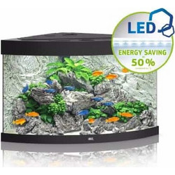 Juwel Aquarium Trigon 190 Ενυδρείο Ψαριών με Θερμαντήρα, Κυκλοφορητή & Φίλτρο 190lt Μαύρο