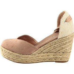 Εσπαντρίγια πλατφόρμα lace up Khaki