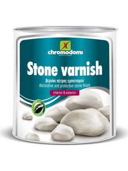 Chromodomi Stone Varnish Βερνίκι Εμποτισμού Πέτρας Διάφανο 2.5lt