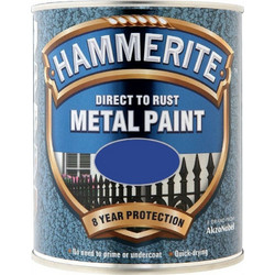 Vivechrom Hammerite Βερνικόχρωμα Διαλύτου Μετάλλου Μυκονιάτικο Gloss 0.75lt