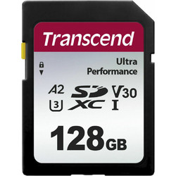 Transcend 340S SDXC 128GB Class 10 U3 V30 UHS-I A2