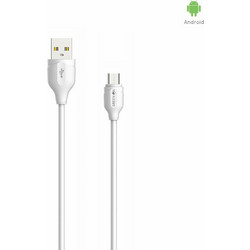 Καλώδιο Δεδομένων Green On Fast Micro USB 2.1A Cable LS371 1M