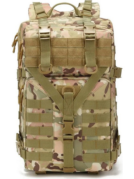 ΣΑΚIΔΙΟ ΠΛΑΤΗΣ CAMOUFLAGE TACTICAL MILITARY ΑΔΙΑΒΡΟΧΟ 55L ΠΑΡΑΛΑΓΗ -ΣΑΚΙΔΙΟ ΠΛΑΤΗΣ ΜΕΓΑΛΗΣ ΧΩΡΗΤΙΚΟΤΗΤΑΣ -ΥΠΑΙΘΡΙΟ ΚΑΜΠΙΝΓΚ ΠΕΖΟΠΟΡΙΑΣ -JUNGLE 3P