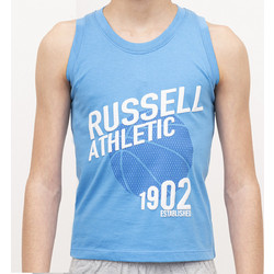 Russell Athletic Παιδικό T-Shirt Αμάνικο Γαλάζιο A3-911-1-134
