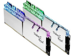 G.Skill Trident Z Royal 32GB (2X16GB) DDR4 RAM 3600MHz C18 RGB Silver