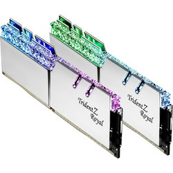 G.Skill Trident Z Royal 32GB (2X16GB) DDR4 RAM 3600MHz C18 RGB Silver