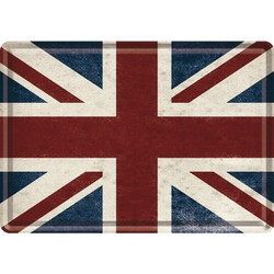 Nostalgic Μεταλλική κάρτα σε φάκελο. Αγγλική σημαία Union Jack