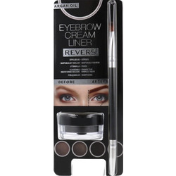 Revers Eyebrow Cream Liner Παλέτα Φρυδιών 04 Graphite