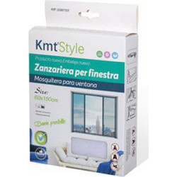 Kmt Style 3280153 Αυτοκόλλητη Σταθερή Σίτα Παραθύρου Πολυεστέρα 150x60cm