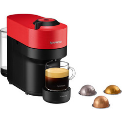 Krups Vertuo Pop XN920510 Καφετιέρα Espresso για Kάψουλες Nespresso Vertuo 15bar Red