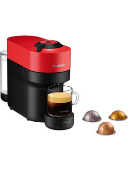 Krups Vertuo Pop XN920510 Καφετιέρα Espresso για Kάψουλες Nespresso Vertuo 15bar Red