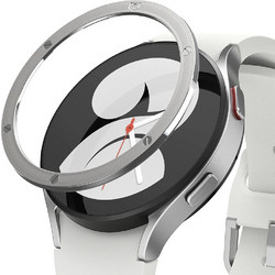 Ringke Bezel Styling case frame envelope ring Watch 6 / 5 / 4 (40mm) silver (Stainless Steel) (GW4-40-42)
