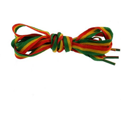 Pair of Rasta Shoelaces