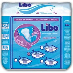 Libo Extra Νo2 Medium Πάνες Ακράτειας 12τμχ