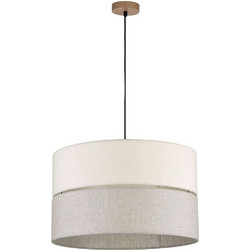 TK Lighting Eco 5773 Κρεμαστό Φωτιστικό Οροφής E27 Γκρι