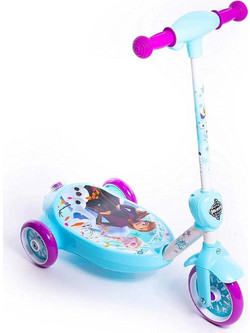 Huffy Disney Frozen Bubble Electric Scooter 6V Παιδικό Πατίνι Τρίτροχο Μπλε Μωβ