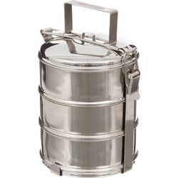MFH Food Canister 3 Part Stainless Steel