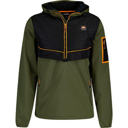 Ellesse Erisini Αθλητικό Ανδρικό Μπουφάν Χειμωνιάτικο Pullover Αντιανεμικό Χακί SHM14877-506