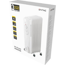 Entac EOH-9FIN Καλοριφέρ Λαδιού με 9 Φέτες 2000W