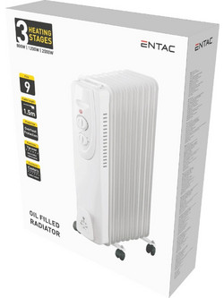 Entac EOH-9FIN Καλοριφέρ Λαδιού με 9 Φέτες 2000W