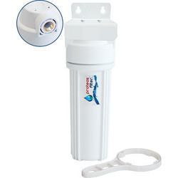 Proteas Filter 10" Μονό Φίλτρο Νερού Κάτω Πάγκου 1/2" με Ορειχάλκινο Σπείρωμα EW-013-0105