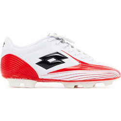 Lotto Zhero Evolution FG Due 3F K3814 White Παιδικά Ποδοσφαιρικά Παπούτσια με Τάπες Λευκά