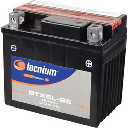 Tecnium Μπαταρία Μοτοσυκλέτας BTX5L-BS 70A 4Ah