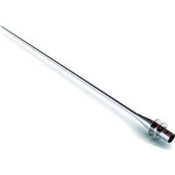 Σούβλα αρνιού στρογγυλή INOX + χερούλι + πηρούνα BBQ KING 990131 για μοτέρ O16mm 180cm