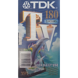 ΚΑΣΕΤΑ ΒΙΝΤΕΟ VHS TDK ΔΙΑΡΚΕΙΑΣ 180 ΛΕΠΤΩΝ