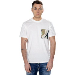 Only & Sons Harper Camo Aop Pocket T-Shirt 22024803 - Cloud Dancer