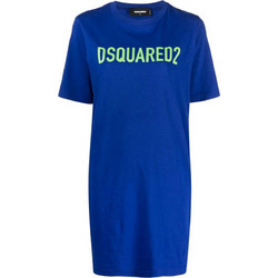 Dsquared2 Mini Καλοκαιρινό Καθημερινό Φόρεμα Royal Blue S75CV0636S24321-520